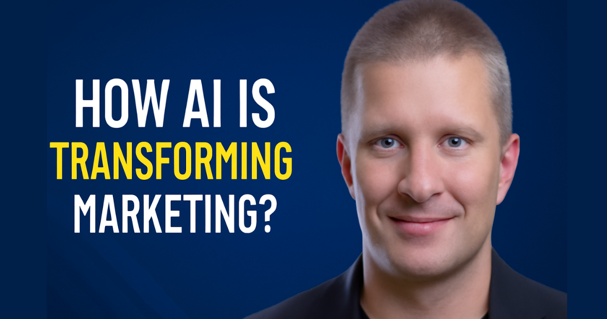 Interview with Jon Gilham about AI and Marketing