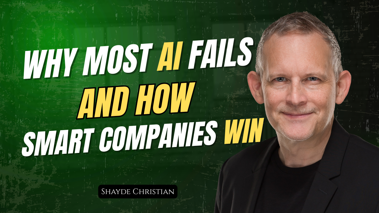 AI and Marketing interview discussing enterprise AI strategy and AI enabled Market Research