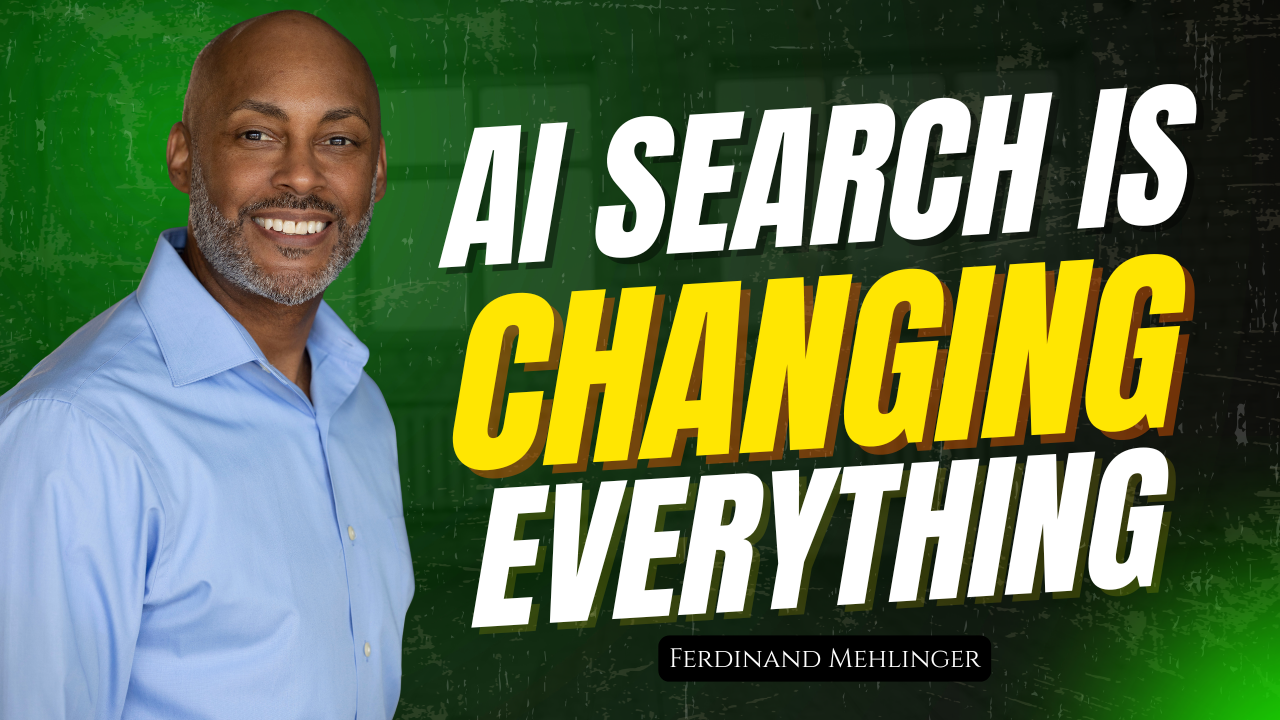 AI and Marketing interview discussing AI search and authority.