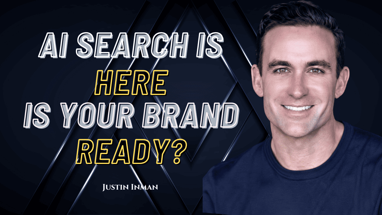 Justin Inman discussing AI visibility, Share of Prompt, and AI enabled Market Research for modern brands.