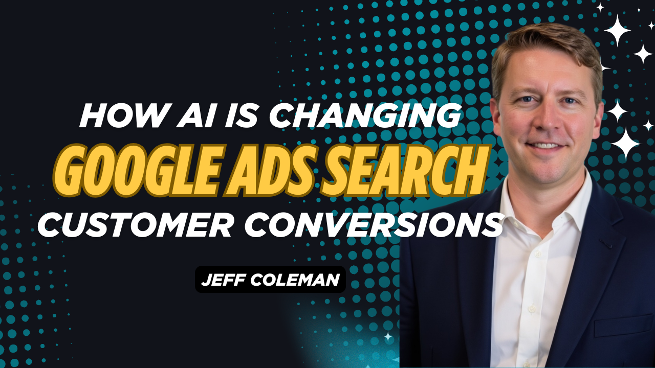 AI and Marketing interview about Google Ads conversion signals, search intent, AI Overviews, and measurable marketing ROI.
