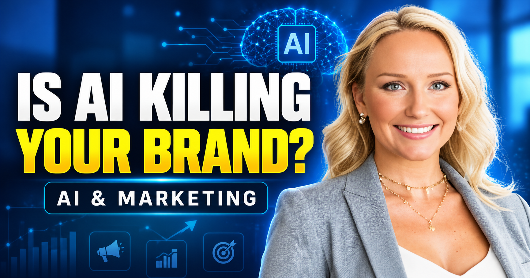 AI and Marketing interview discussing brand strategy, automation, and customer trust